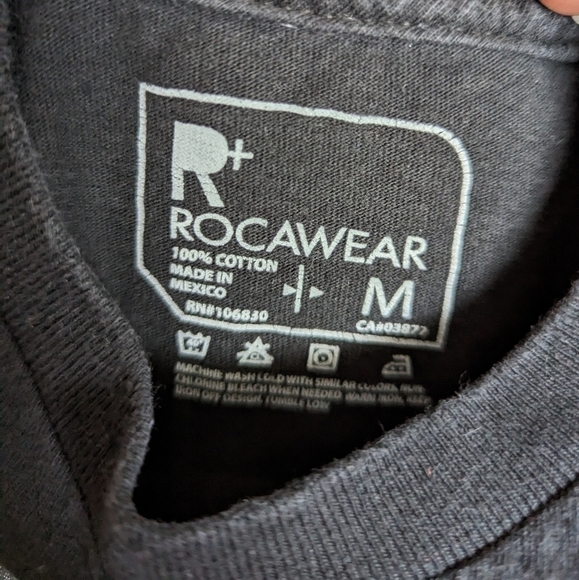 Rocawear X Transformers Men's Crew Neck Short Sleeve T-shirt M Black - Picture 3 of 8